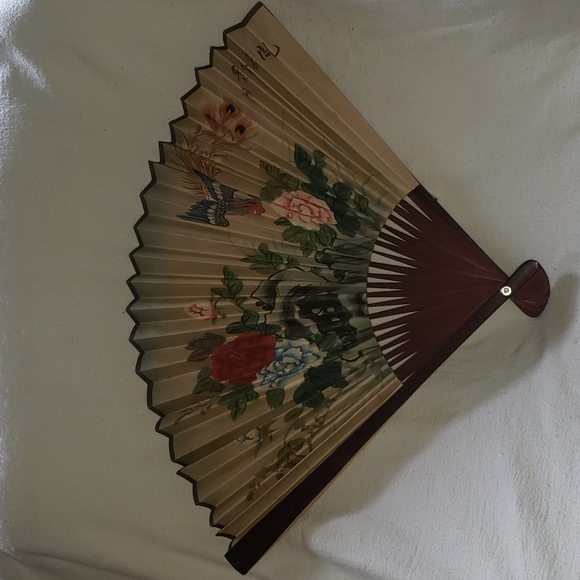 Accents Vintage Japanese Decorative Wall Fan Uchiwa Poshmark